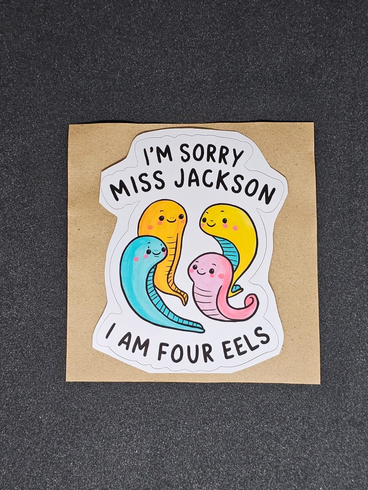 Eel Sticker #2