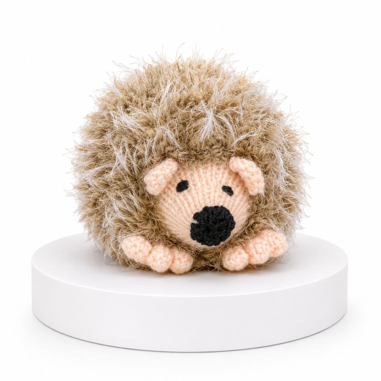 Knitted Hedgehog Plushies - Medium Size