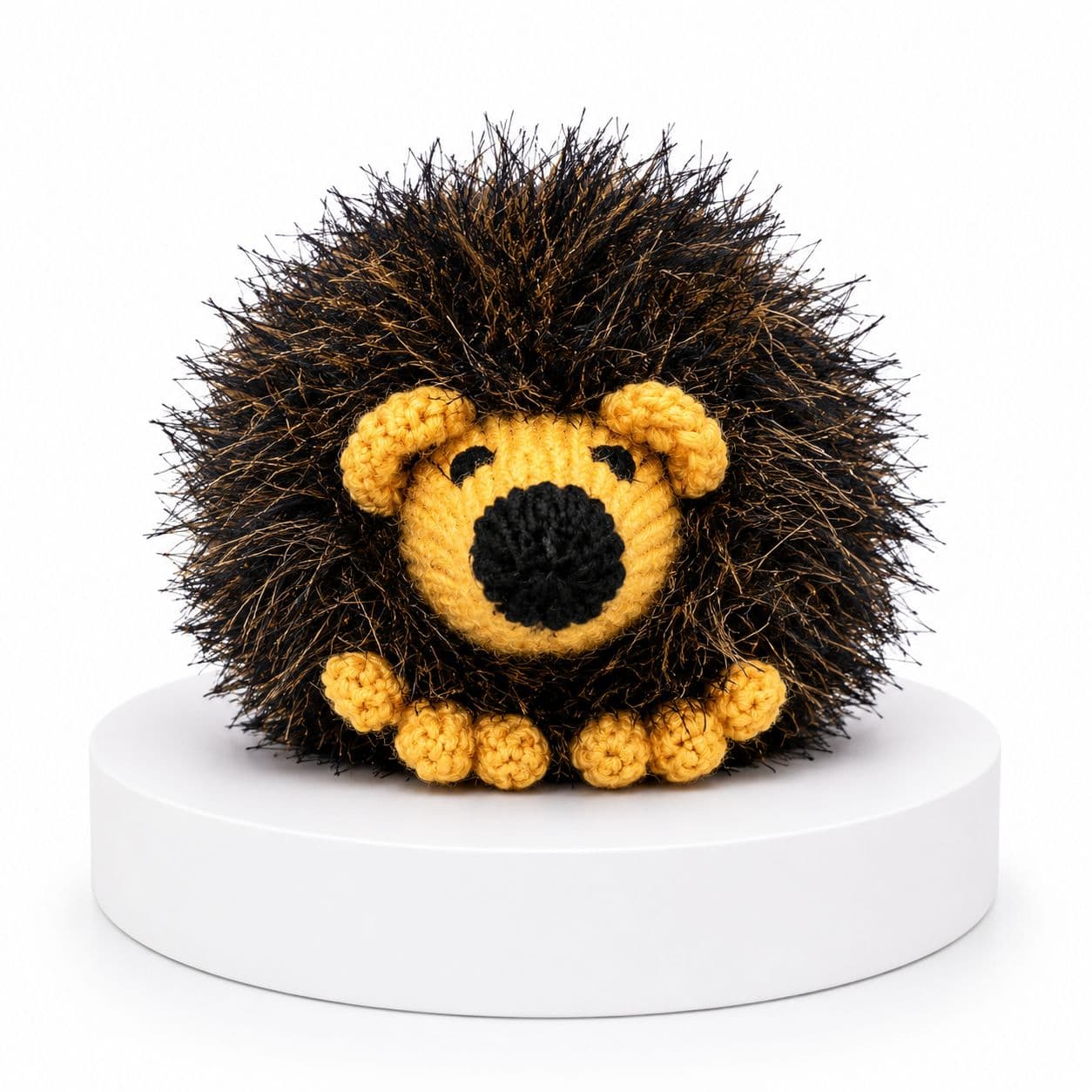 Knitted Hedgehog Plushies - Medium Size 2