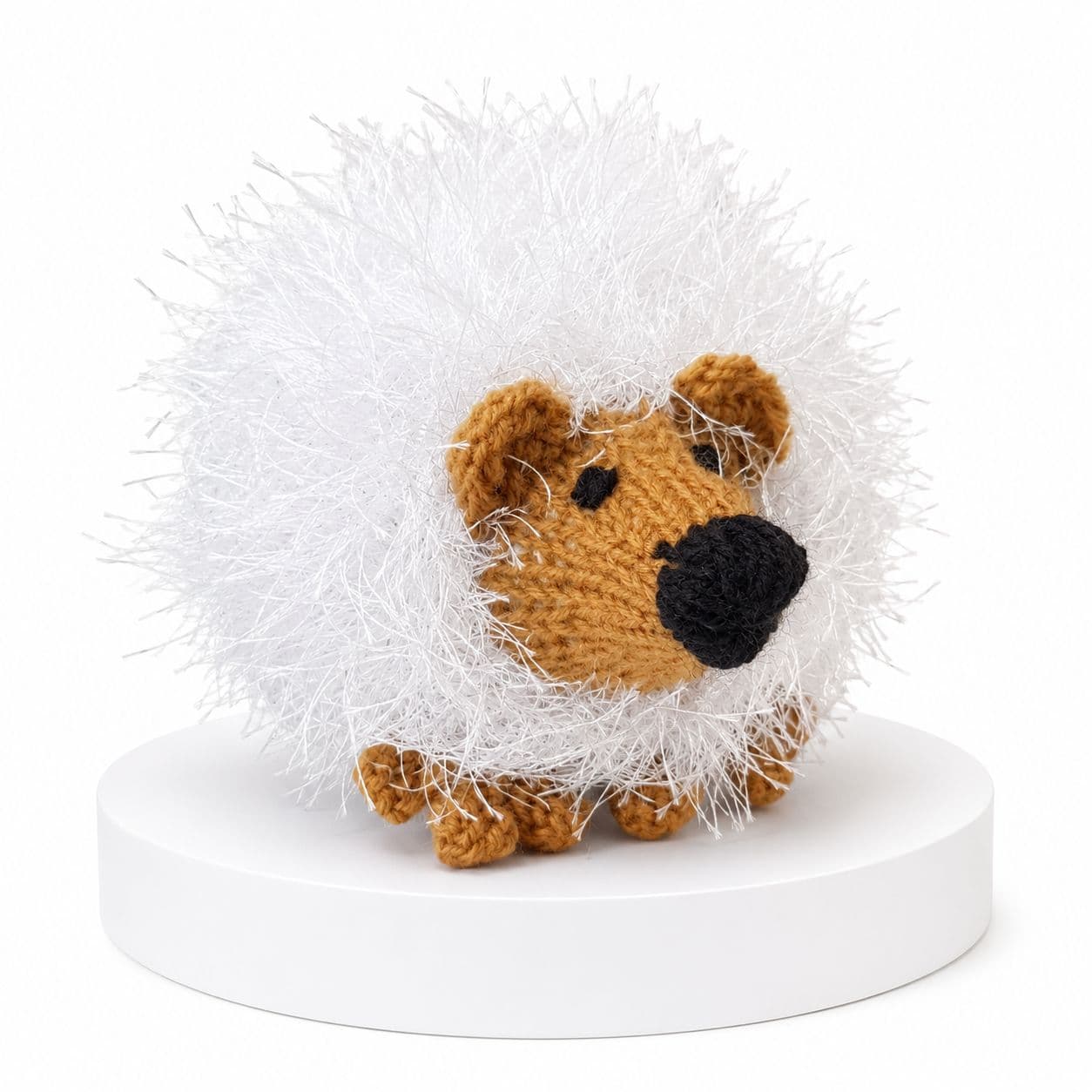 Knitted Hedgehog Plushies - Medium Size 8