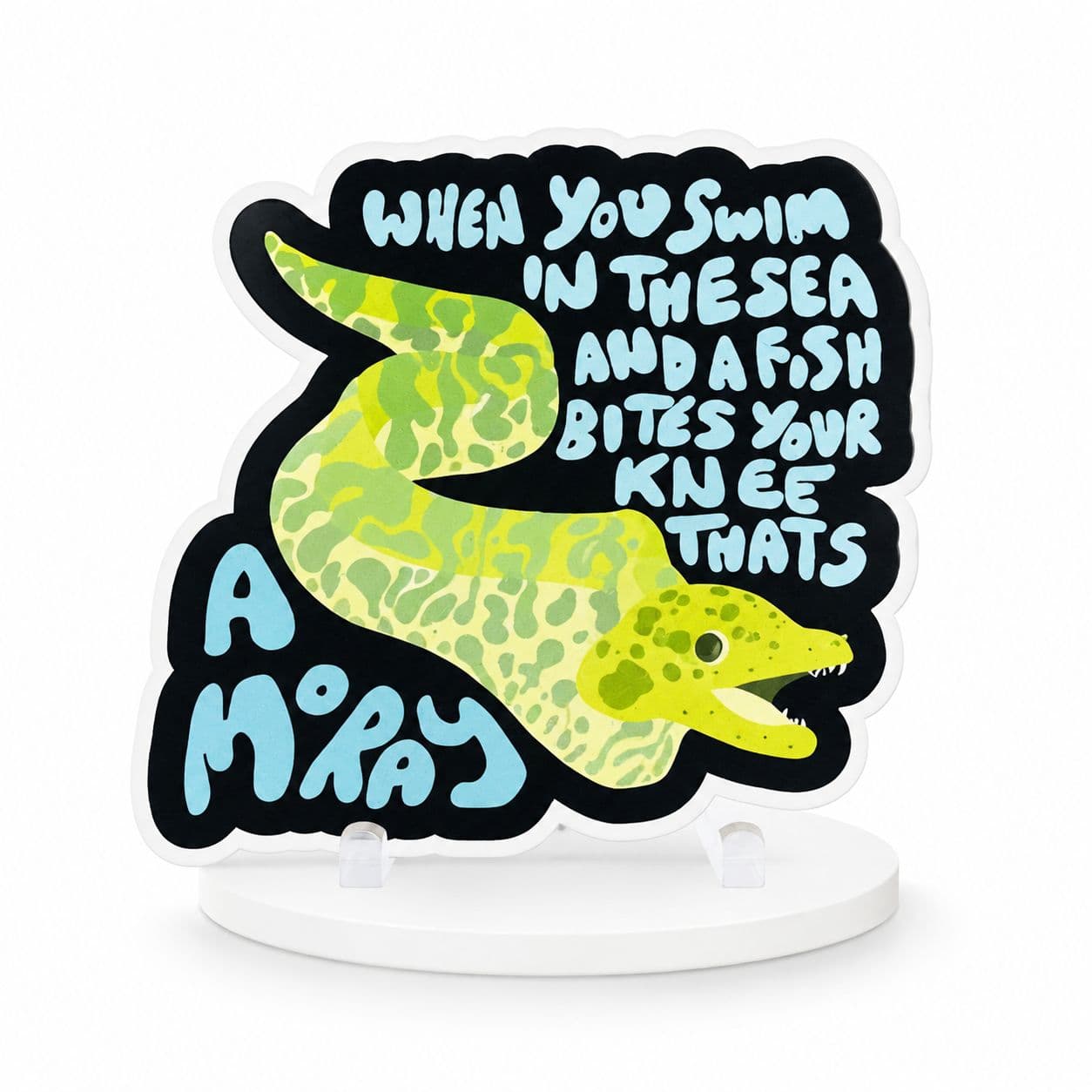 Eel Sticker  3
