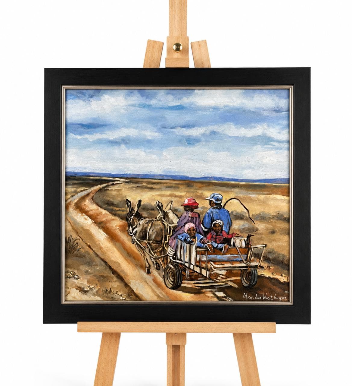 Karoo Journey Artwork in Frame