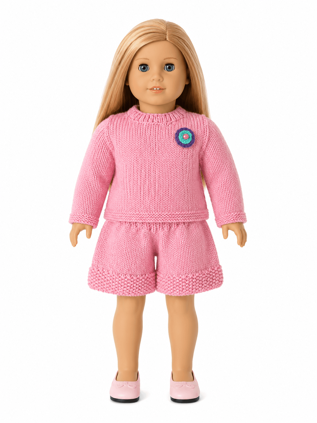 Knitted Doll Clothes - Assorted 6