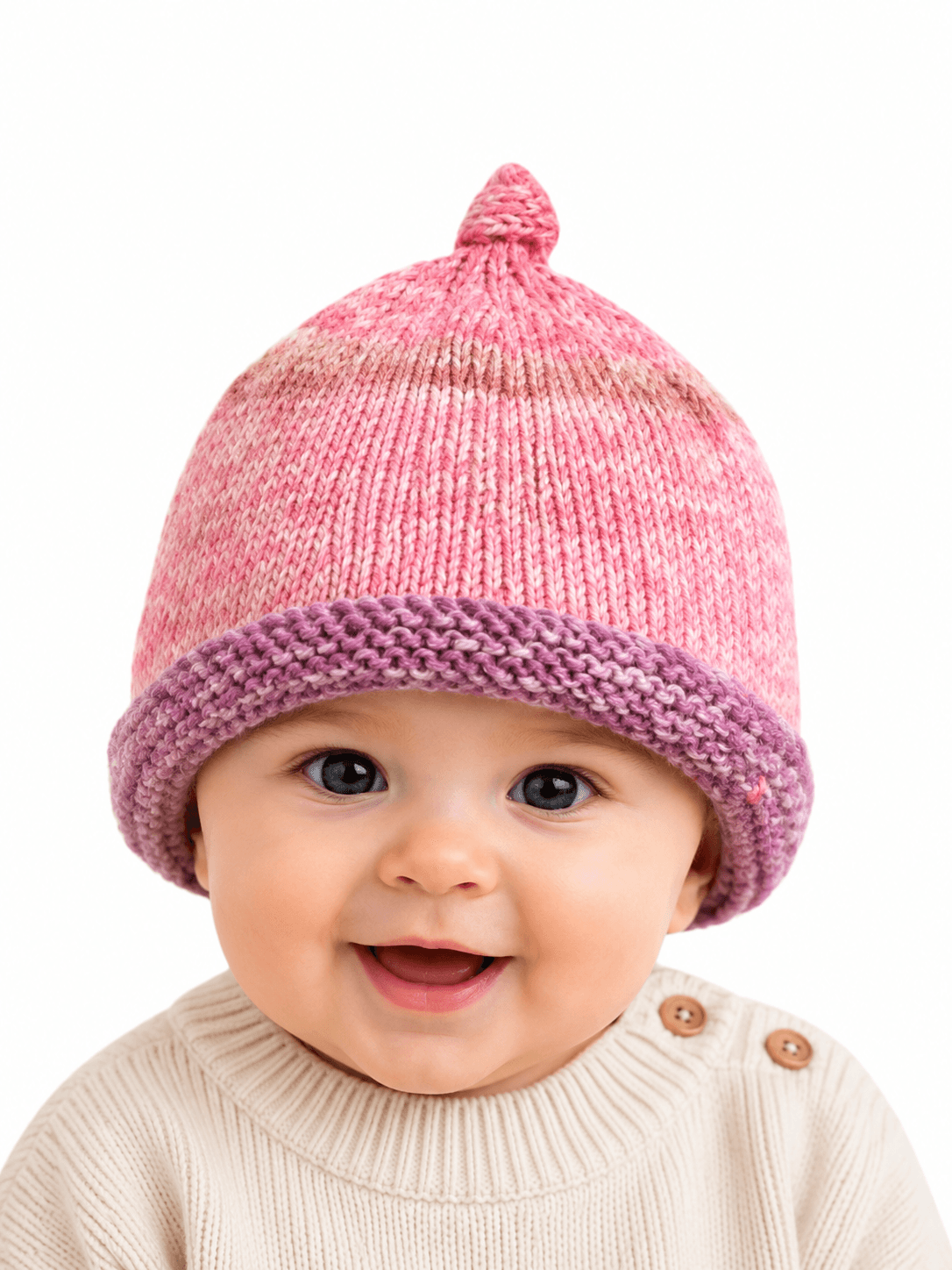 Knitted Baby Beanies 4